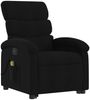 vidaXL Massagesessel mit Aufstehhilfe Schwarz Stoff 3203992 Bild 3
