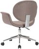vidaXL Drehbarer Bürostuhl Taupe Stoff 3054829 Bild 5