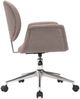 vidaXL Drehbarer Bürostuhl Taupe Stoff 3054829 Bild 4