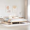 vidaXL Massivholzbett mit Schubladen 200x200 cm Kiefer 3302018 Bild 1
