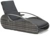 Lounger Alassio aus Stahl und Kunststoffgeflecht Bild 2