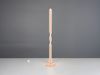 Kleine LED Stehlampe GINKO Metall Beige, Höhe 110cm Bild 4