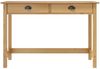 vidaXL Konsolentisch Hill mit 2 Schubladen 110×45×74 cm Kiefernholz 288991 Bild 2