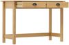 vidaXL Konsolentisch Hill mit 2 Schubladen 110×45×74 cm Kiefernholz 288991 Bild 3