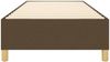vidaXL Boxspringbettgestell Dunkelbraun 90x190 cm Stoff 3120924 Bild 5