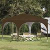 vidaXL Pop-up Partyzelt 290 x 290 x 245 cm Taupe 42019850 Bild 1