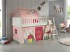 Vipack 'Scotty' Spielbett inkl. Lattenrost, Textilset und Leiter in Kiefer Weiß, Spring Bild 2