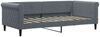 vidaXL Tagesbett Ausziehbar mit Matratzen Dunkelgrau 90x190 cm Samt 3197809 Bild 4
