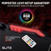 ELITE Gaming Gamingtisch Rocksolid Gamer Schreibtisch mit LED-Beleuchtung (Gaming Tisch, Gamer Tisch, Schreibtisch, Gamingtisch mit Beleuchtung, 1-St) Bild 2