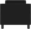 vidaXL Kinderbettgestell mit Kopfteil Schwarz 70 x 140 cm Samt 42010849 Bild 5