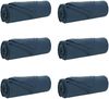 vidaXL Wohndecken 6 pcs Marineblau 210 x 140 cm Fleece 42017146 Bild 2
