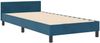 vidaXL Boxspringbett mit Kopfteil Dunkelblau 90 x 190 cm Samt 3344913 Bild 4