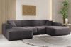Kaiser Möbel Ecksofa Ecksofa, Eckcouch U form, SIENA stoff Poso Bild 5