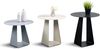 Beistelltisch >Freddy 1< in grau, Metall grau pulverbeschichtet - 38x45cm (HxD) Bild 3