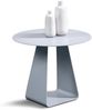 Beistelltisch >Freddy 1< in grau, Metall grau pulverbeschichtet - 38x45cm (HxD) Bild 2