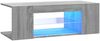vidaXL TV-Schrank mit LED-Leuchten Grau Sonoma 90x39x30 cm 822666 Bild 2