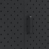 vidaXL Sideboard Schwarz 105 x 35 x 75 cm Stahl Bild 4