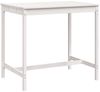 vidaXL Gartentisch Weiß 121x82,5x110 cm Massivholz Kiefer 824089 Bild 2