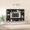 vidaXL TV-Schrankset 4 pcs Schwarz 37 x 37 x 142,5 cm Holzwerkstoff 3393544 Bild 4