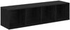 vidaXL TV-Schrankset 4 pcs Schwarz 37 x 37 x 142,5 cm Holzwerkstoff 3393544 Bild 5