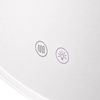 CLP Badspiegel oval rahmenloser Wandspiegel dimmbar mit LED-Beleuchtung Barbora,60x90 cm Bild 5