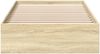 vidaXL Bettgestell mit Schubladen Sonoma-Eiche 100x200cm Holzwerkstoff 3280673 Bild 4