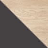 Wohnwand Narezi II (Farbe: Graphit / Eiche Cremona) Bild 5