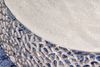 LebensWohnArt Couchtisch Extravaganter Couchtisch RIXOS ca. 73cm silber Metall Handarbeit Bild 5