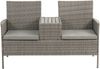 greemotion Bank Felin, aus Stahl mit Rattan ca. 141 x 86,5 x 66 cm Bild 2