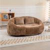OKWISH Sofa Loungesessel,Lazy Sofa, Bean Bag Sofa für Erwachsene und Kinder – Lazy Sofa mit Memory-Schaum, Chenille-Stoff – Komfortabler Stuhl für Wohnzimmer, Schlafzimmer & Freizeit, 150 kg Kapazität – Ohne Montage, sofort einsatzbereit, mit Relaxfunk... Bild 2