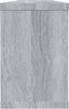 vidaXL Würfelregale 4 Stk. Grau Sonoma 60x15x23 cm Holzwerkstoff 815928 Bild 5