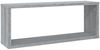 vidaXL Würfelregale 4 Stk. Grau Sonoma 60x15x23 cm Holzwerkstoff 815928 Bild 3