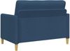 vidaXL Sofa mit Stauraum Blau 122 x 78 x 87 cm Polyester 42036899 Bild 5