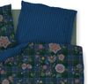 Pip Studio Bettwäsche Flores Felices Dark Blue Perkal 200 x 200 + 2x 80 x 80 cm Bild 4