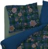 Pip Studio Bettwäsche Flores Felices Dark Blue Perkal 200 x 200 + 2x 80 x 80 cm Bild 3