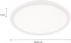 LED Deckenleuchte CAMILLUS, Weiß, Durchmesser 40cm Bild 3