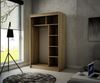 Beautysofa Schiebetürenschrank PACO (120 cm Schrank mit 3 Einlegeböden und Kleiderstange) Bild 2