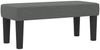 vidaXL Boxspringbett mit Kopfteil Dunkelgrau 80 x 200 cm Stoff 3344024 Bild 5