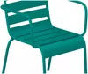 Vente-unique - MIRMANDE Garden dining set Metall Blau - B 59 cm x H 79 cm x L 56 cm Bild 5