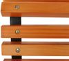 Gartenbank HWC-O24, Sitzbank Parkbank Holzbank 3-Sitzer, Gusseisen Holz Kiefer, 160cm ~ teak Bild 4