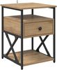 vidaXL Nachttisch Artisan-Eiche 40 x 42 x 55 cm Holzwerkstoff 881883 Bild 2