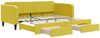 vidaXL Tagesbett Ausziehbar mit Schubladen Gelb 100x200 cm Samt 3197123 Bild 2