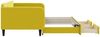 vidaXL Tagesbett Ausziehbar mit Schubladen Gelb 100x200 cm Samt 3197123 Bild 4