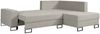 Selsey 'Larelle' Ecksofa mit Schlaffunktion & Bettkasten, Chenille, Ottomane rechts, Hellbeige Bild 3