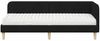 vidaXL Eckbettgestell Schwarz 80 x 200 cm Stoff 3394103 Bild 5