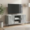 vidaXL TV-Schränk Graues Sonoma 102 x 34,5 x 50 cm Holzwerkstoff 894931 Bild 4