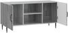 vidaXL TV-Schränk Graues Sonoma 102 x 34,5 x 50 cm Holzwerkstoff 894931 Bild 5