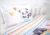 Herding Flanell Baby Kinder Bettwäsche Regenbogen Panda bunt 100x135 cm D Bild 5