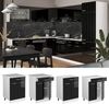 Küchenunterschrank R-Line Schwarz Hochglanz 60 cm mit Schublade, AP Anthrazit Vicco Bild 2