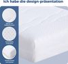 Novelux Matratze 90x200 cm, 7-Zonen-Taschenfederkern, H3 mittelfest, 20 cm Höhe, Komfortschaum, atmungsaktiver Bezug, rollverpackt Bild 5